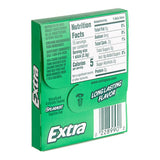 EXTRA® 15-Stick Spearmint Gum - 10/Pack