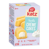 Katz Gluten-Free Heavenly Vanilla Creme Cake 1.47 oz. - 36/Case