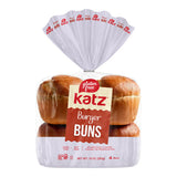 Katz Gluten-Free Burger Bun 10 oz. - 24/Case