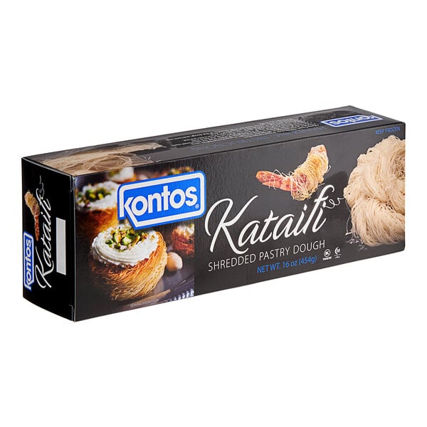 Kontos Shredded Kataifi Dough 1 lb. - 12/Case