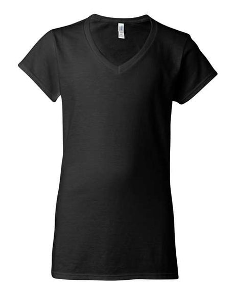 Gildan® Short Sleeve Softstyle Women’s V-Neck T-Shirt