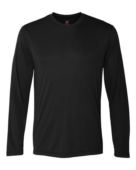 Hanes® Cool DRI Long Sleeve Crewneck Performance T-Shirt