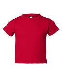 RADYAN® Toddler Cotton Jersey Crew Neck Short Sleeve Tee