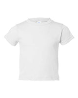 RADYAN® Toddler Cotton Jersey Crew Neck Short Sleeve Tee - 3301T