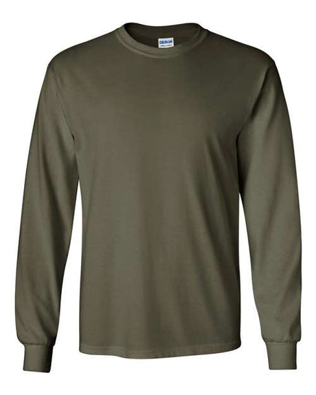 Gildan® Ultra Cotton Long Sleeve Crew-Neck T-Shirt