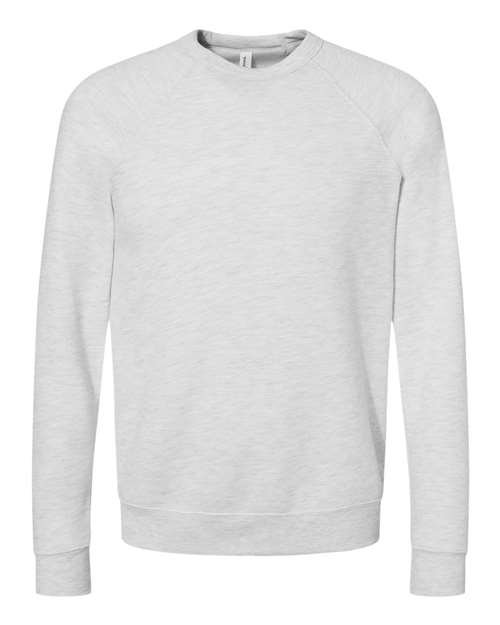 BELLA + CANVAS® Unisex Sponge Fleece Raglan Crewneck Sweatshirt - 3901