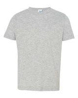 RADYAN® Crewneck Short Sleeve Toddler Fine Jersey Tee