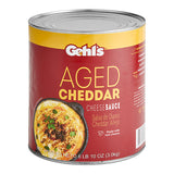 Gehl's Aged Cheddar Cheese Sauce #10 Can - 6/Case