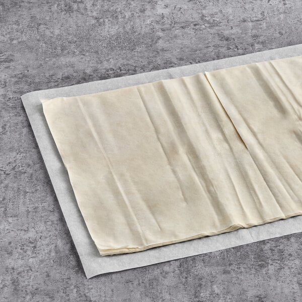 Kontos #10 Fillo Dough 14" x 18" Sheets 1 lb. - 25/Case