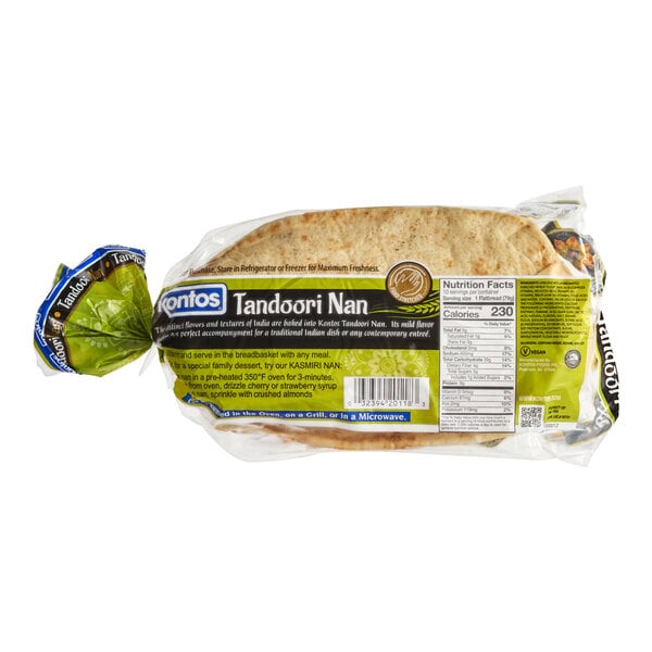 Kontos Tandoori Naan - 120/Case