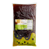 Bossen Brown / Black Sugar Crystal Boba in Syrup 4.4 lb. - 6/Case