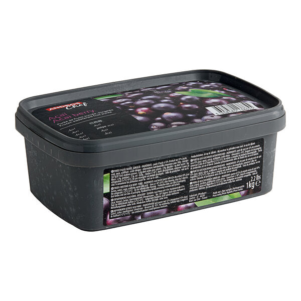 Andros Chef Sweetened Acai Berry Puree 2.2 lb. - 6/Case