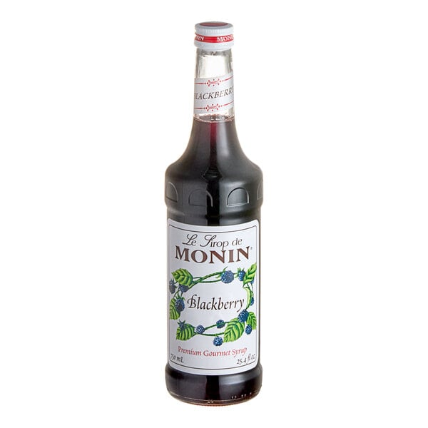 Monin Premium Blackberry Flavoring / Fruit Syrup 750 mL