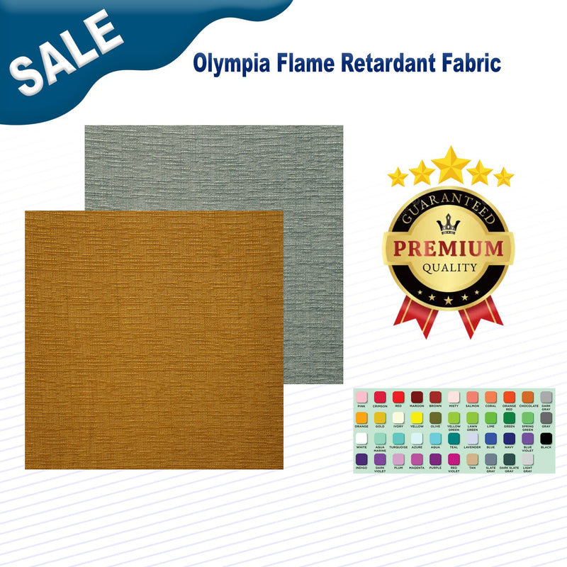 1 Yard Olympia Flame Retardant Fabric