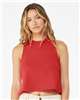 Bella + Canvas® Ladies Racerback Cropped Tank