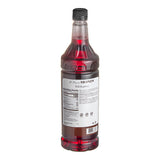 Monin Premium Wild Raspberry Flavoring Syrup 1 Liter - 4/Case