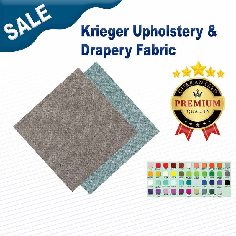 1 Yard Krieger Upholstery &amp; Drapery Fabric 57" Width