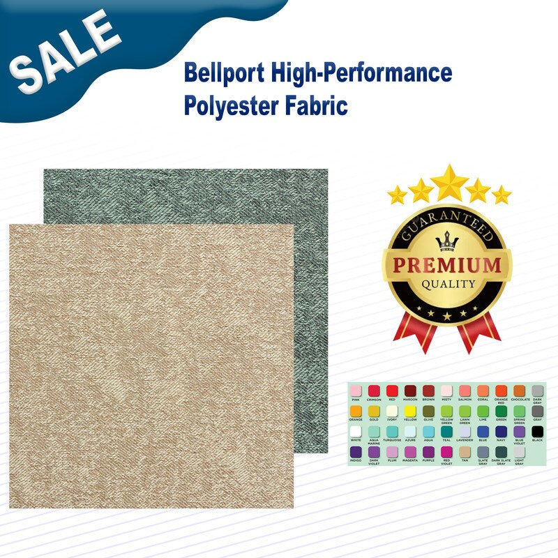 1 Yard Bellport High-Performance Polyester Fabric Width: 54"