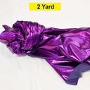 Metallic Foil Spandex Lame Stretch Fabric for Apparel and Costumes