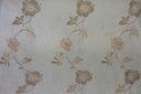 1 yarda tela bordada Embroideret de poliéster con repetición vertical de 60" de ancho