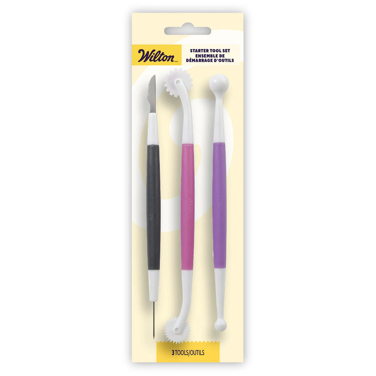 Wilton Fondant and Gum Paste Decorating Tool Set – 3 Piece