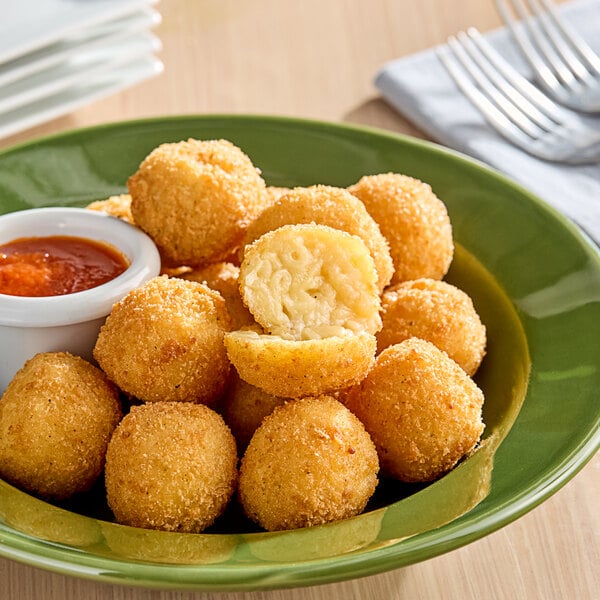 Simply Cuisine Mac and Cheese Bites 1 oz. - 100/Case