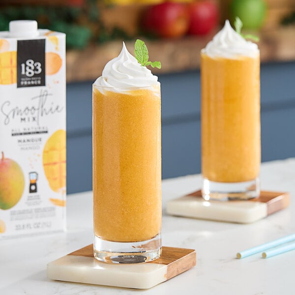 1883 Maison Routin Mango Smoothie Mix 1 Liter - 8/Case