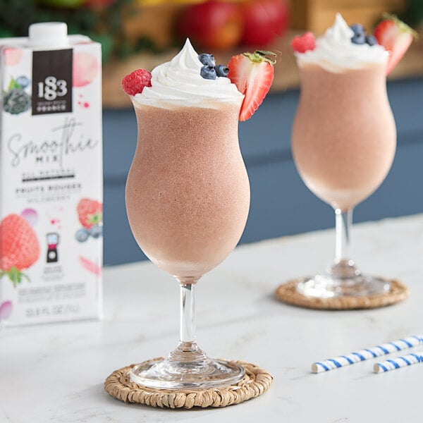 1883 Maison Routin Wildberry Smoothie Mix 1 Liter - 8/Case