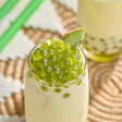 Bossen Pure25 Kiwi Bursting Boba Bag 6.6 lb. - 5/Case