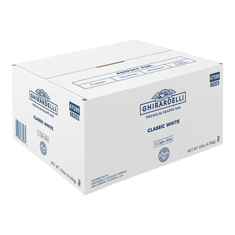 Ghirardelli 10 lb. Classic White Frappe Mix