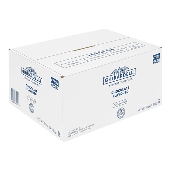 Ghirardelli 10 lb. Chocolate Frappe Mix