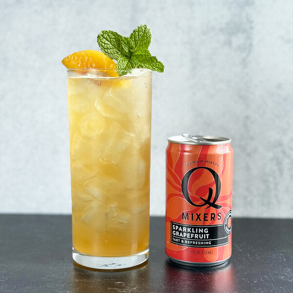 Q Mixers Sparkling Grapefruit Can 7.5 fl. oz. - 24/Case