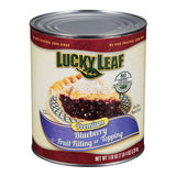 Lucky Leaf #10 Can Premium Non-GMO Blueberry Pie Filling - 3/Case
