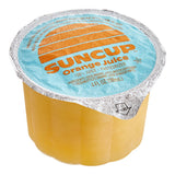 SunCup Orange Juice Cup 4 oz. - 72/Case
