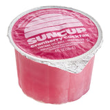 SunCup Cranberry Juice Cocktail Cup 4 oz. - 72/Case