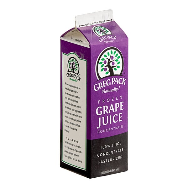 Grape Juice 3:1 Concentrate 32 fl. oz. - 12/Case