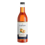 Capora Peach Flavoring Syrup 750 mL - 6/Case