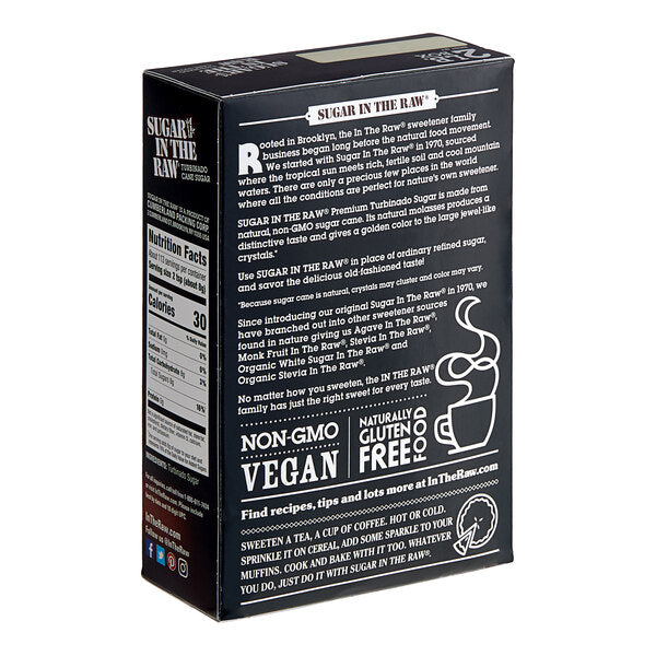 Sugar In The Raw 2 lb. Box - 12/Case