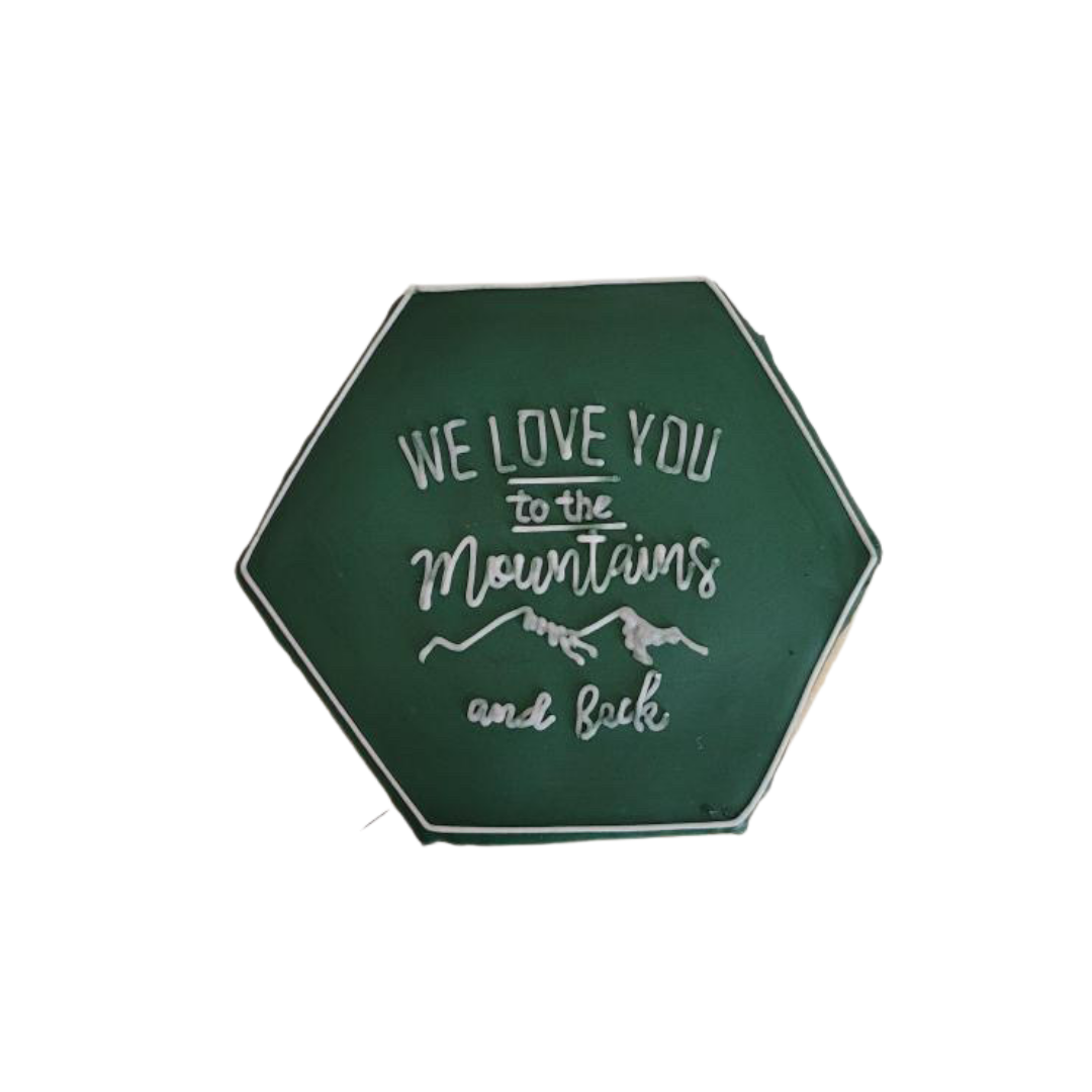 Hexagon Cookie Cutter 3 in B701
