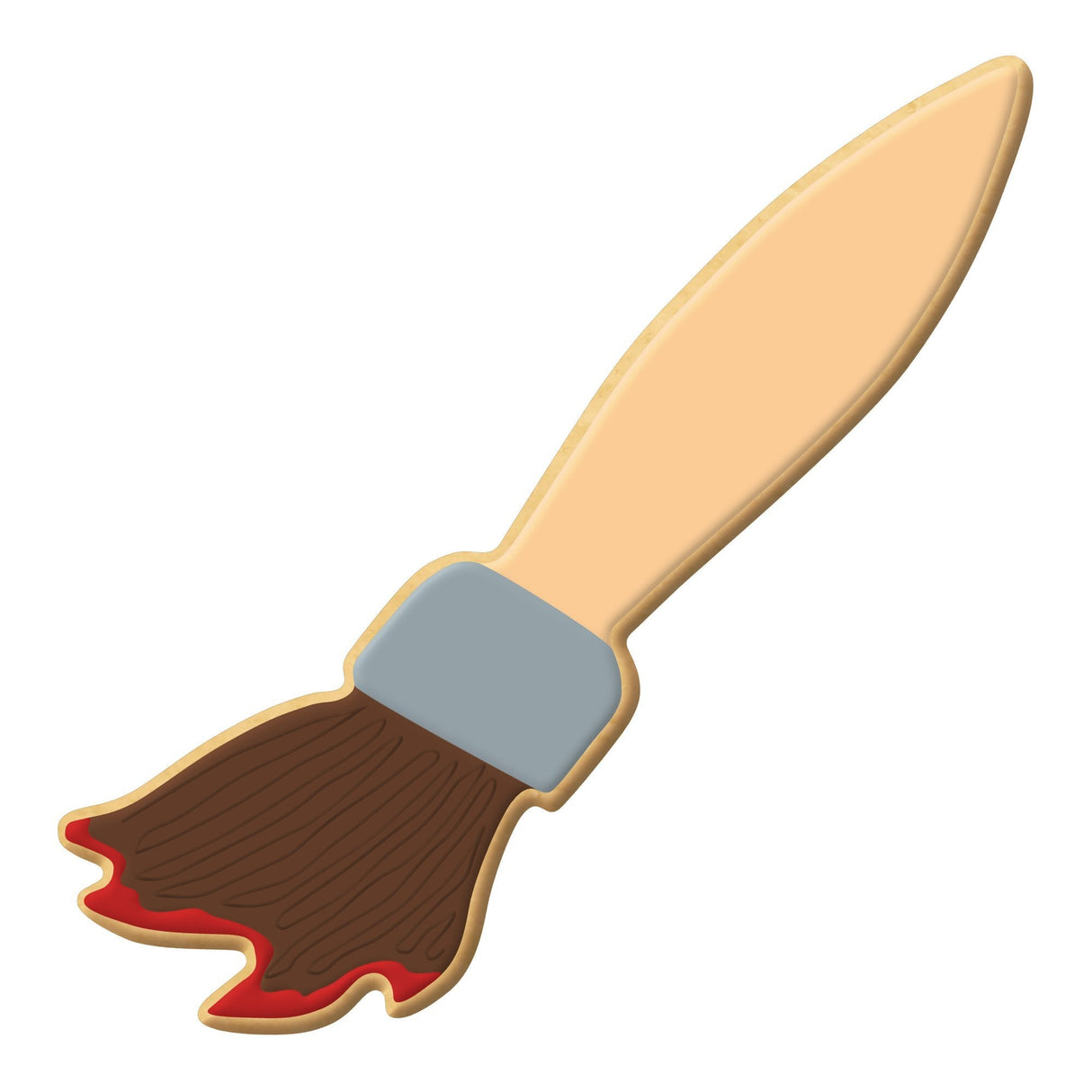 Paint Brush Cookie Cutter 5 in B1445