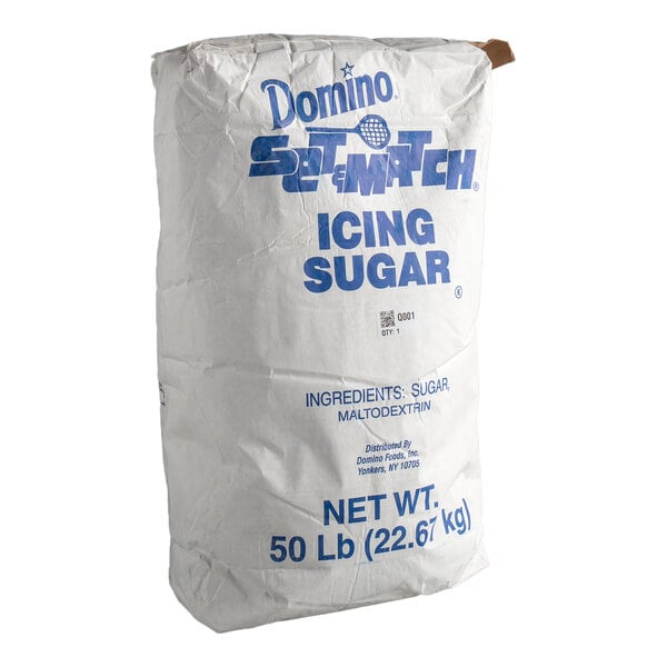 Domino 50 lb. Set & Match Confectioners Icing Sugar
