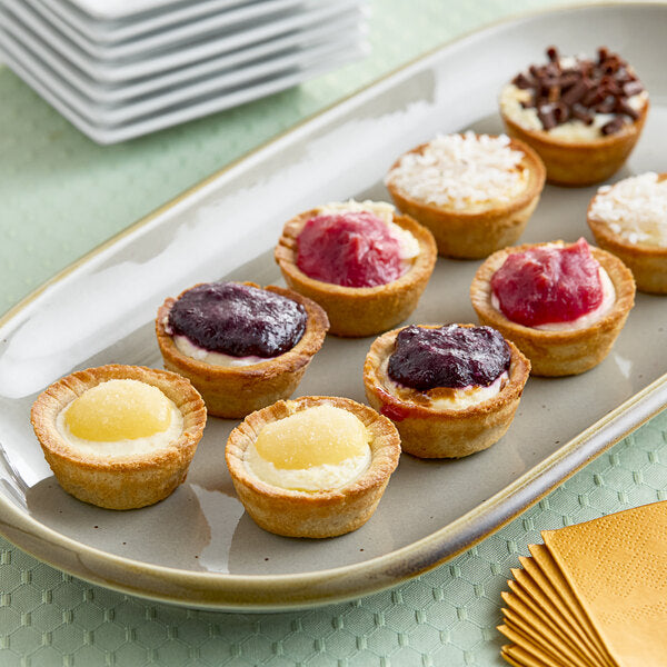 Cuisine Innovations Mini Assorted Cheesecake 1 oz. - 60/Case