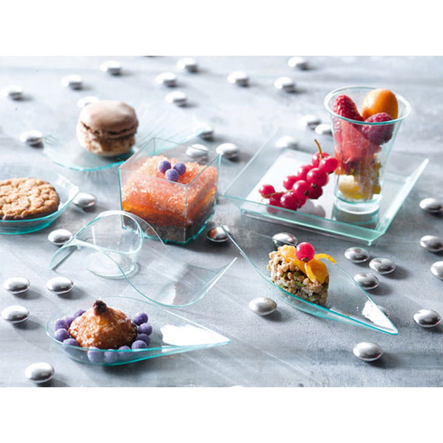 Packnwood Oval Transparent Dish, 2 oz, 3.2" x 2.5", Case of 600