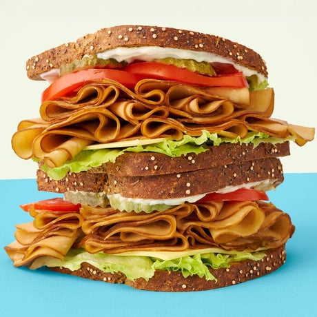 Tofurky Next-Gen Vegan Roasted Turk'y Deli Slices 1 lb. - 10/Case