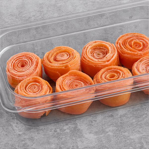White Toque Rolled Carrot Tagliatelle 1.4 oz. - 64/Case