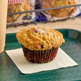 David's Cookies Individually Wrapped Blueberry Crumb Muffin 6 oz. - 24/Case