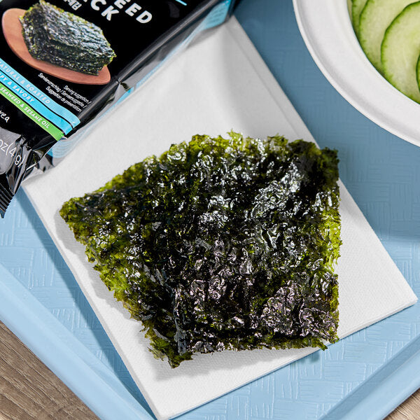 O'Food Sesame Oil Roasted Seaweed Snack 4 Grams - 80/Case