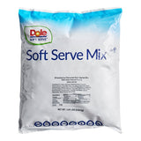DOLE SOFT SERVE Strawberry Soft Serve Mix 4.5 lb. - 4/Case