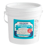 Koldkiss Marshmallow Ready-to-Use Snowball Creme Topping 10 lb. Pail - 2/Case