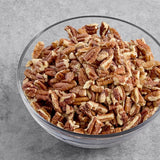 Hometown Provisions Raw Medium Size Pecan Pieces 2.5 lb. - 2/Case